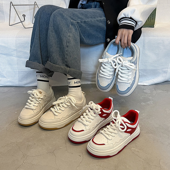 Dame sneakers i sporty design med åndbar overfladestruktur og dämpende sål Stilla