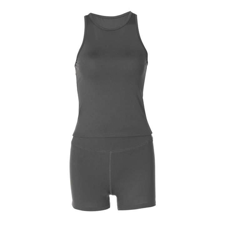 Dame Sports-Overskirt-Set med højtstående top og komfortabel pasform Stilla