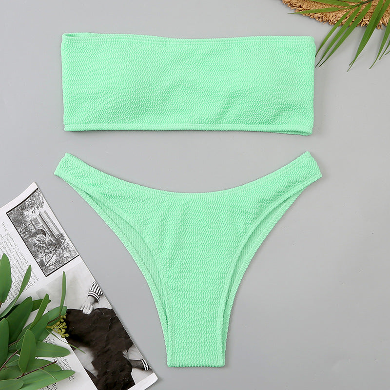 Femme Stropløst Klassisk Bikini-Sæt Stilla
