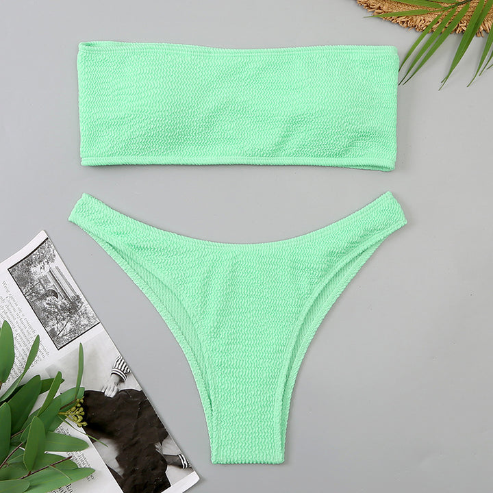 Femme Stropløst Klassisk Bikini-Sæt Stilla