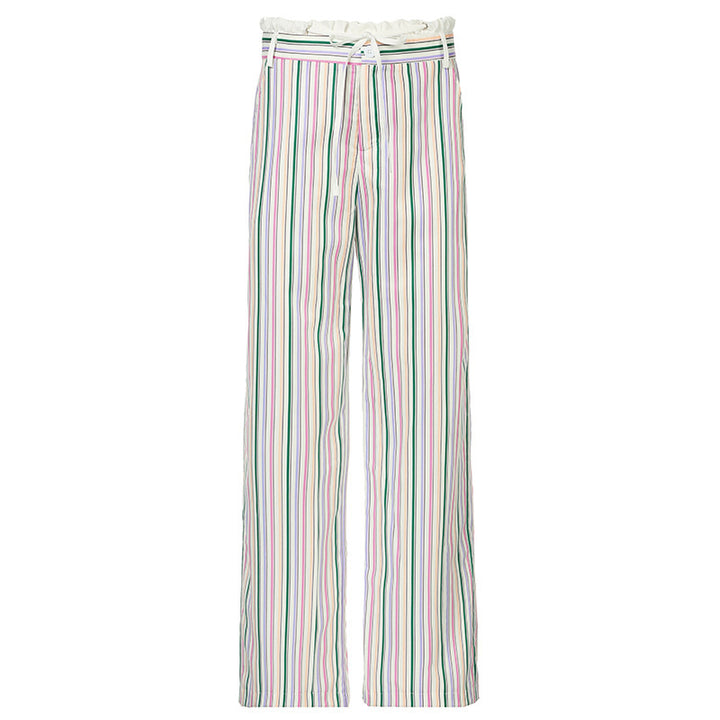 Dame afslappede pyjamasbukser med elegante striber Skovae