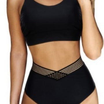 Dame højtydende sport crop top Stilla