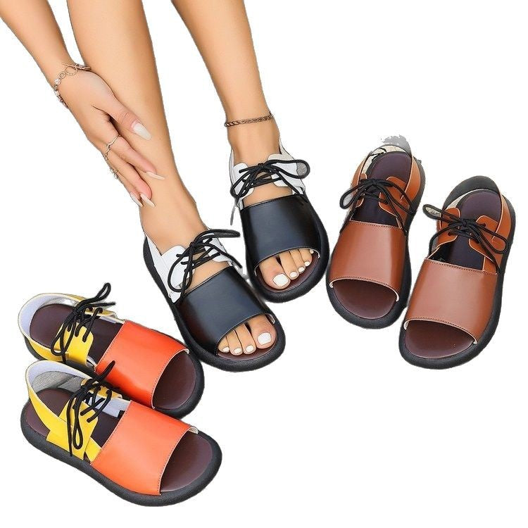 Dame Komfortable Sandaler med innovativt remdesign og fleksibel sål Stilla