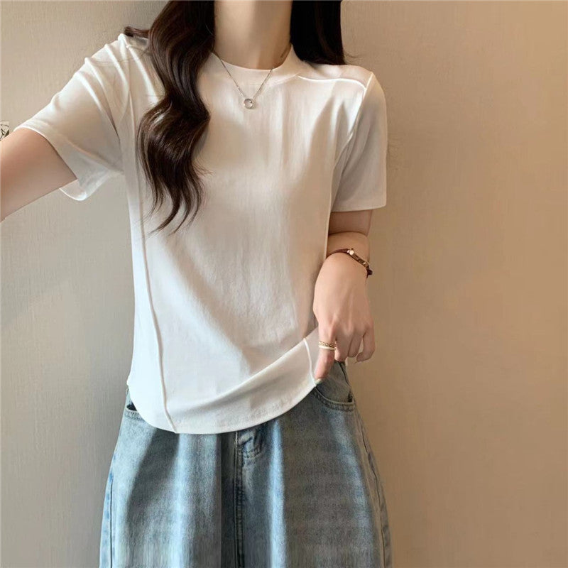 Femme Classic Korte Ærmer Boxy T-Shirt Stilla