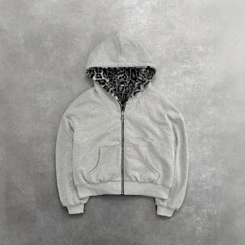 Kvinders hætte sweatshirt med blødt inderfor og lynlås af høj kvalitet Stilla