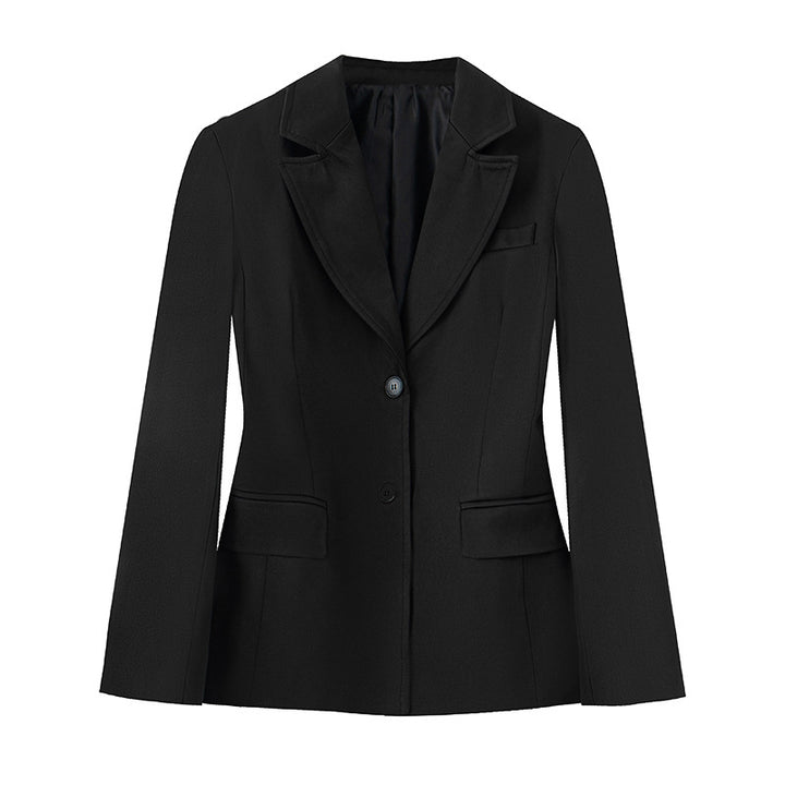 Dame elegant blazerjakke med struktureret design og praktiske lommer Stilla