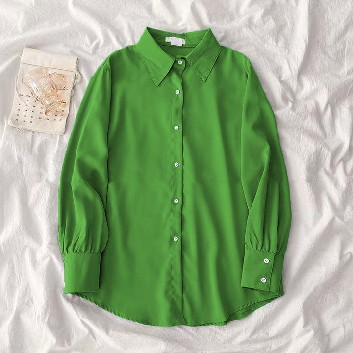 Kvinders elegante bluse med voluminøse ærmer Stilla
