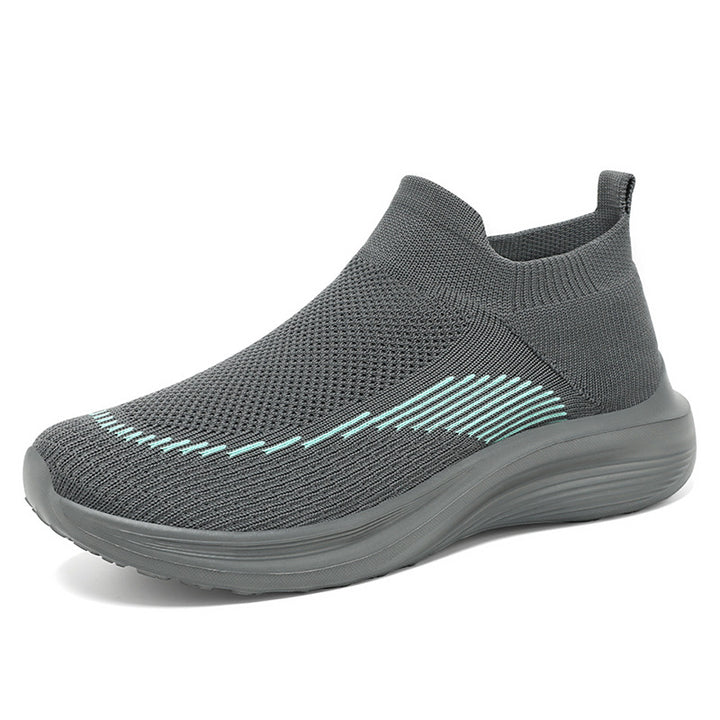 Femme Slip-On Sport Sko med fleksibelt strikovermateriale Stilla