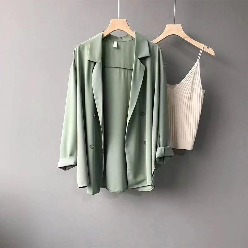 Dame elegant blazer sæt med fashionable shorts Stilla