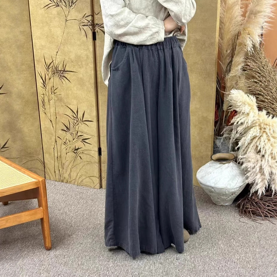 Femme Relaxed Fit Høj talje Maxi-bukser Stilla