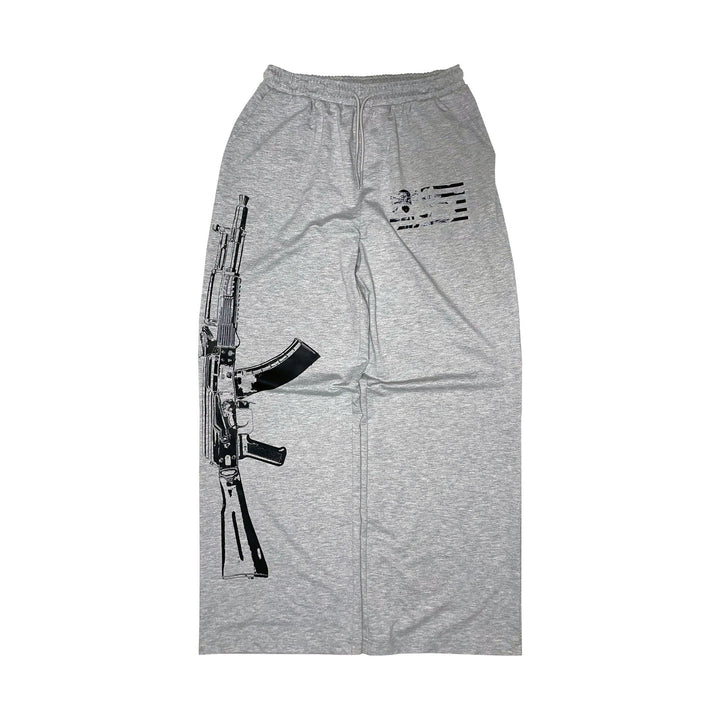 Dame sweatpants med unik grafiktrykmønster og elastisk talje Skovae