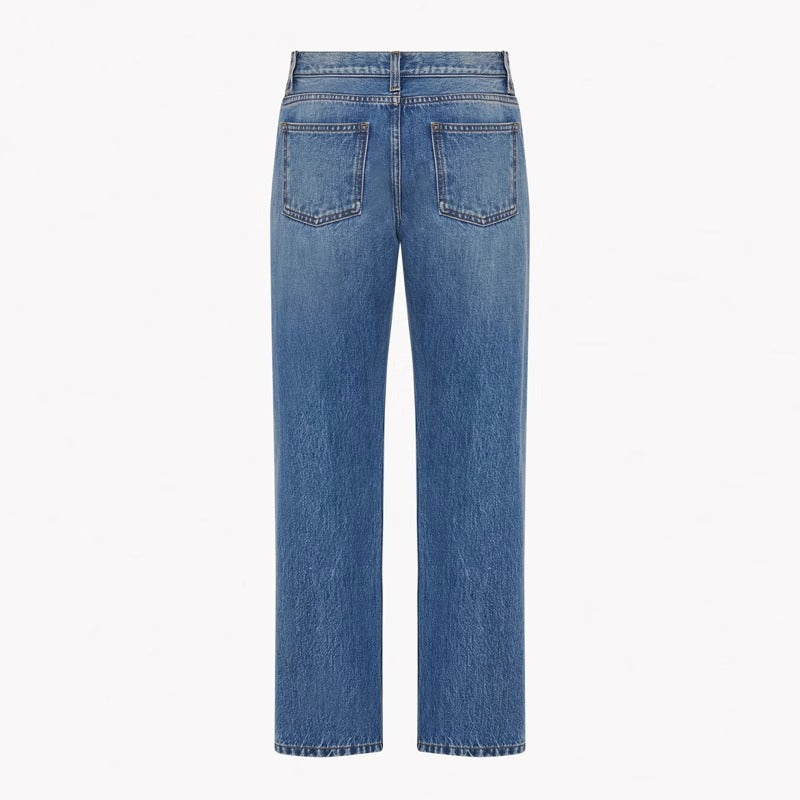 Kvinders højtaljede jeans i en afslappet pasform Stilla