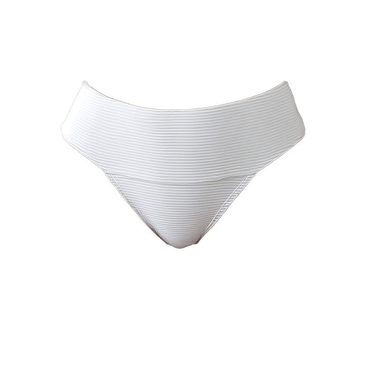 Dame Højtaljede Bikini-bukser med elegant Ribbstruktur Stilla