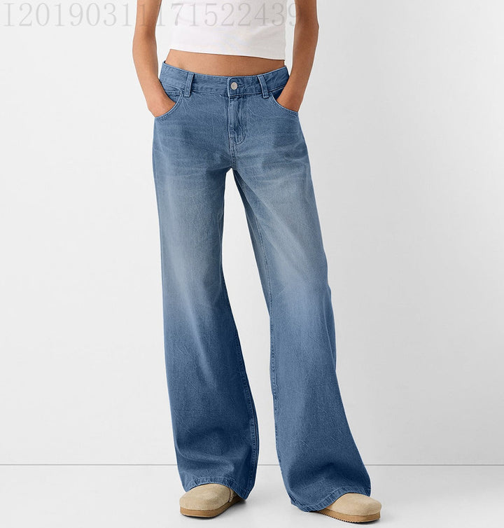 Damer Flared Jeans Stilla