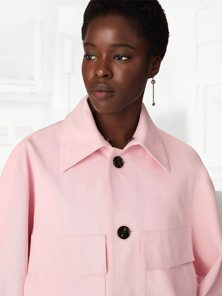 Dame Stilfuld Oversized Parka Jakke Stilla