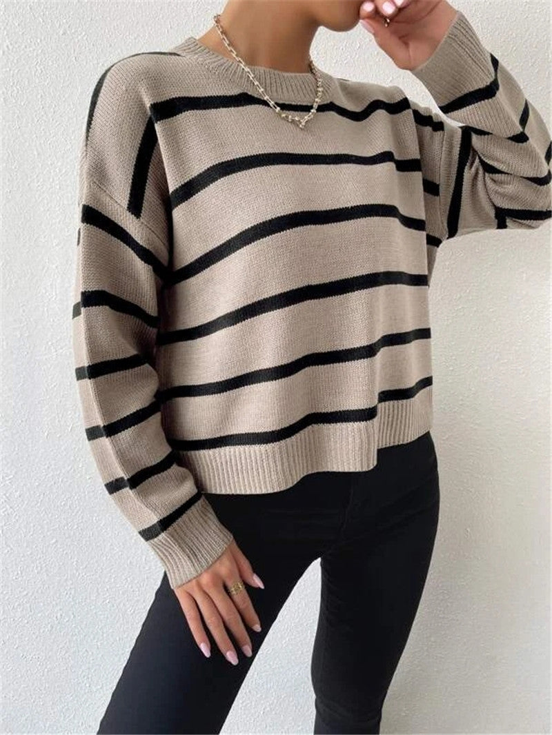 Stilla | Overdimensioneret Stribet Sweater