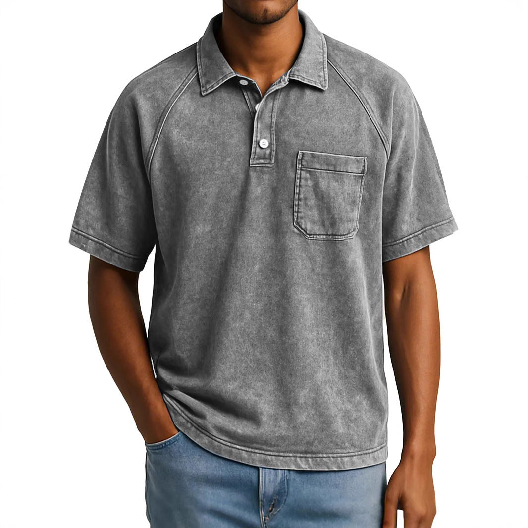 Herrer Fritid Vintage Polo Shirt Stilla