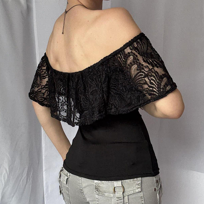 Damer Off-Shoulder Spids Top Skovae