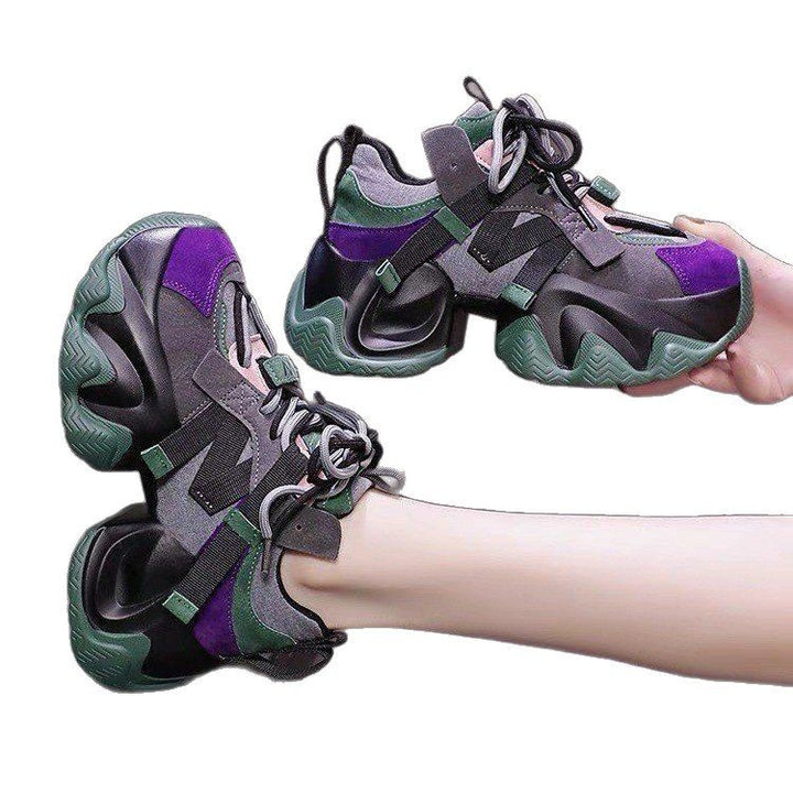 Dame mode Sneakers med spændende design og stabil plateau sål Stilla