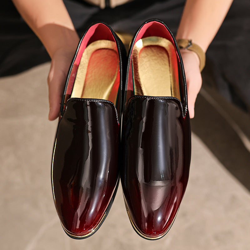 Herrer stilfulde glitrende Slipper Dress sko Stilla