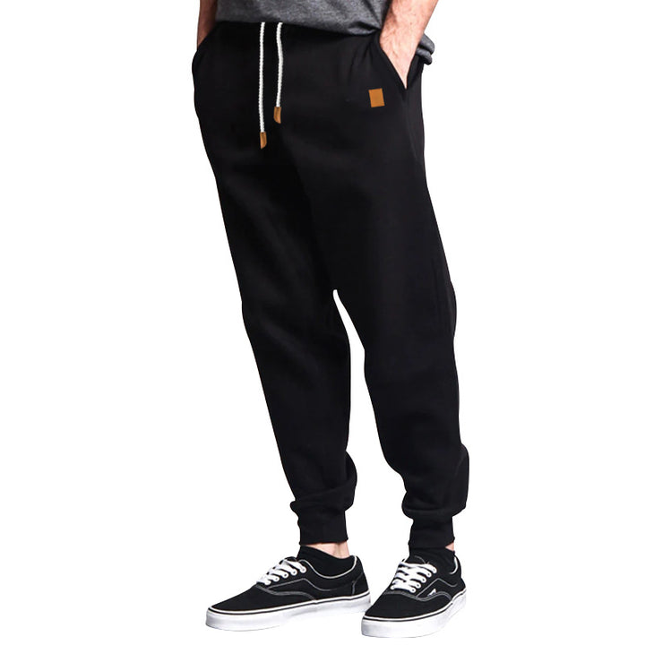 Herrer afslappede sweatpants med sidelommer og elastisk bånd Stilla
