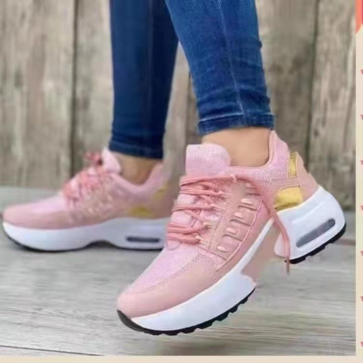Damer Let Luftpude Sneakers Stilla