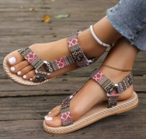 Dame Sporty Sandaler med justerbareremme og skridsikre såler Stilla