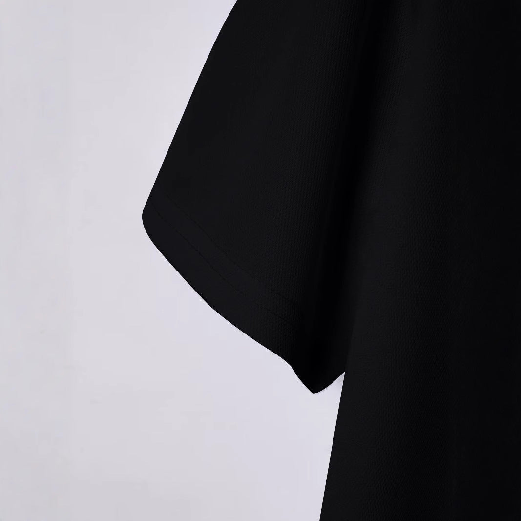 Herrer Poloshirt med kreativ horn-design og kvalitets bomuldsblanding Stilla