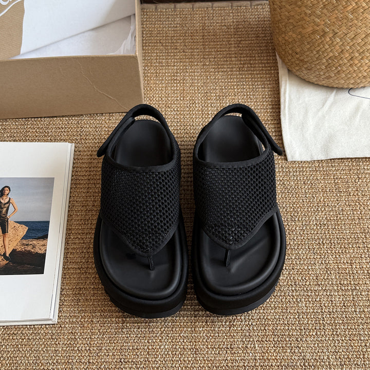 Femme Letvægts Åndbare Slide Sandaler Stilla