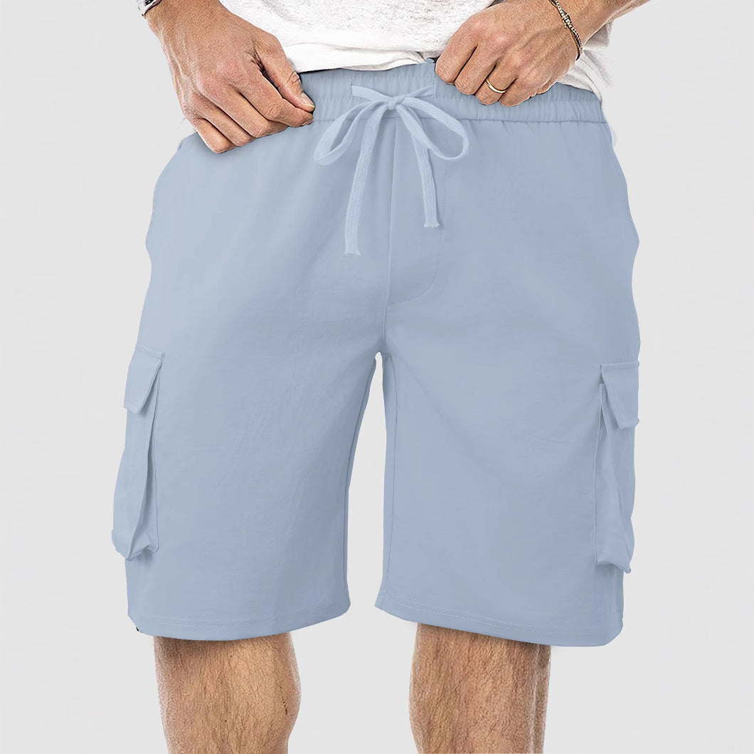 Herre Cargo Shorts med praktiske sidelommer og justerbar talje Stilla