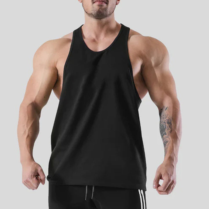 Herrer Fitness Tanktop med Racerback og åndbare egenskaber Stilla