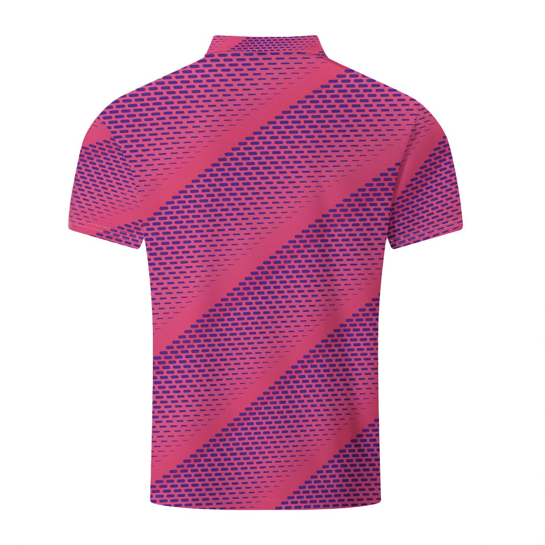 Herrer Poloshirt med moderne grafisk tryk Stilla