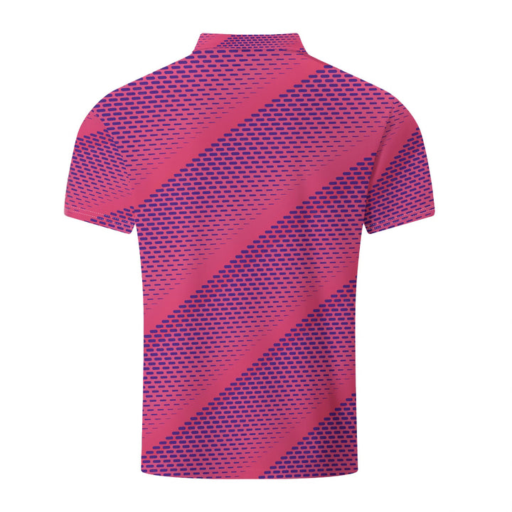 Herrer Poloshirt med moderne grafisk tryk Stilla
