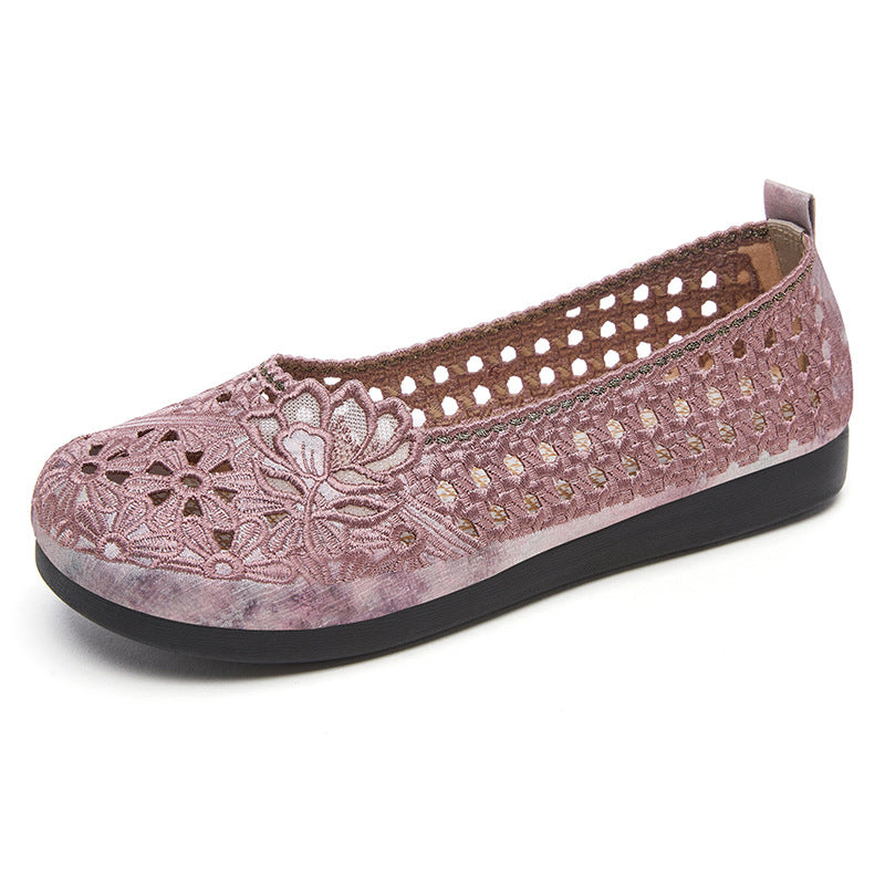 Femme Broderet Let Slippers FL