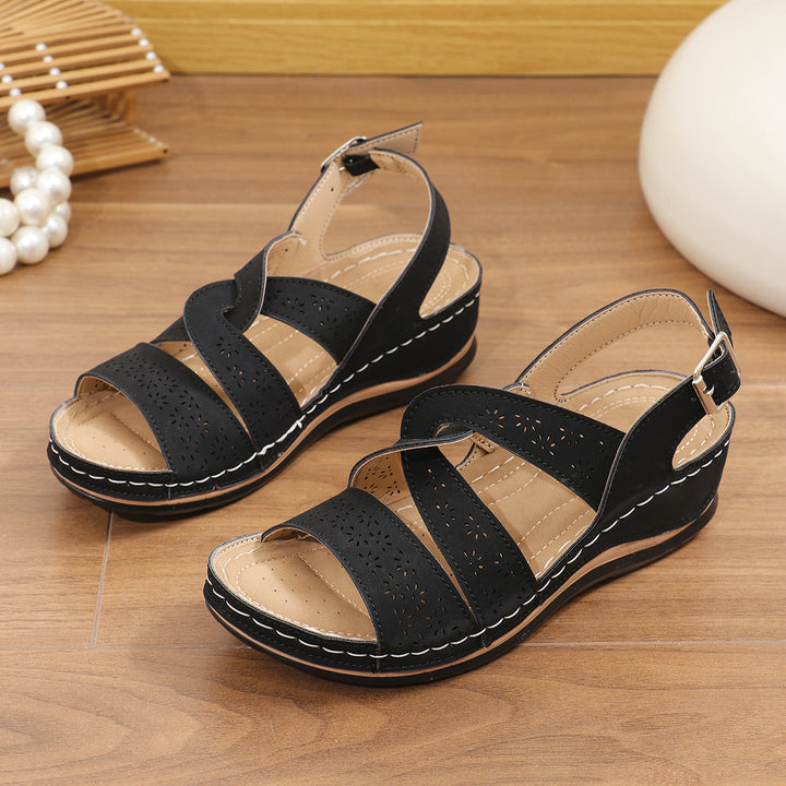 Dame Komfortable Sandaler med justerbar fodrem Stilla