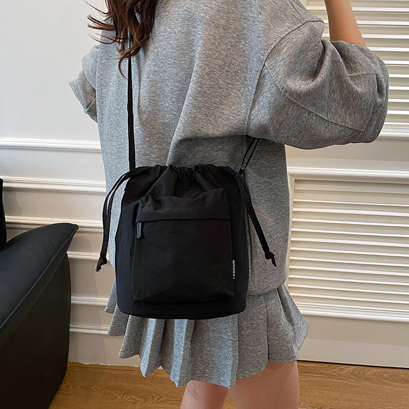 Femme Alsidig Snøre Tote Bag Stilla