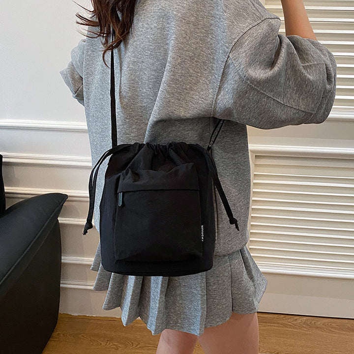 Femme Alsidig Snøre Tote Bag Stilla