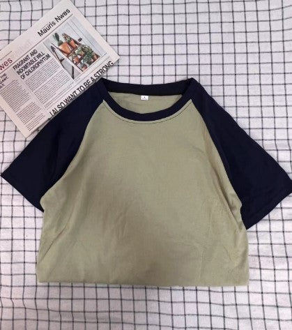 Dame Casual Raglan Ærme-T-shirt Stilla