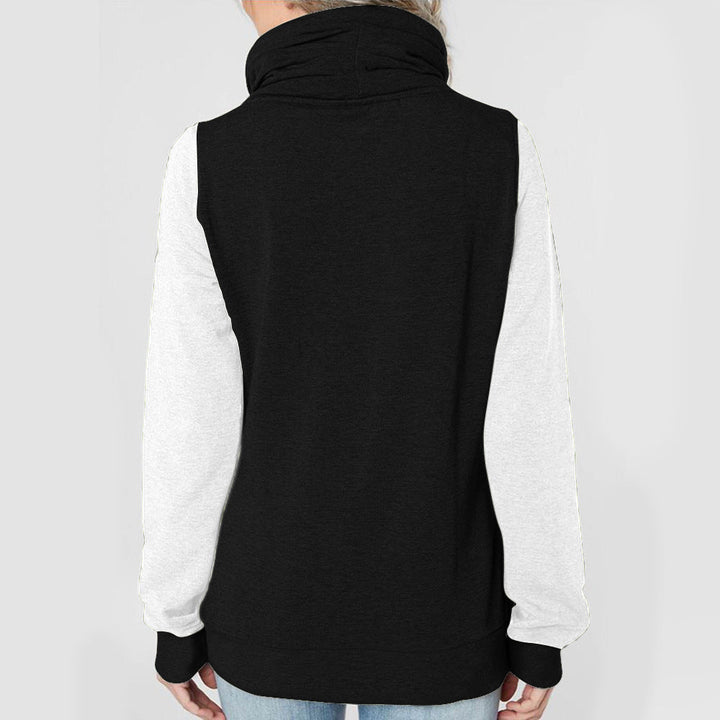 Stilla | Zip up Langærmet Snørebånd Trøje