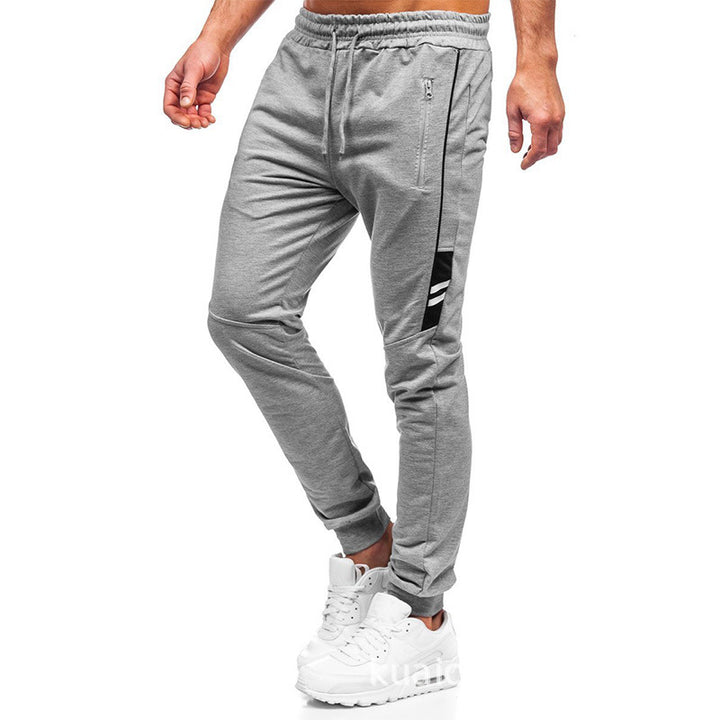 Herrer Sporty Joggingbukser med sidelommer og elastisk talje Stilla