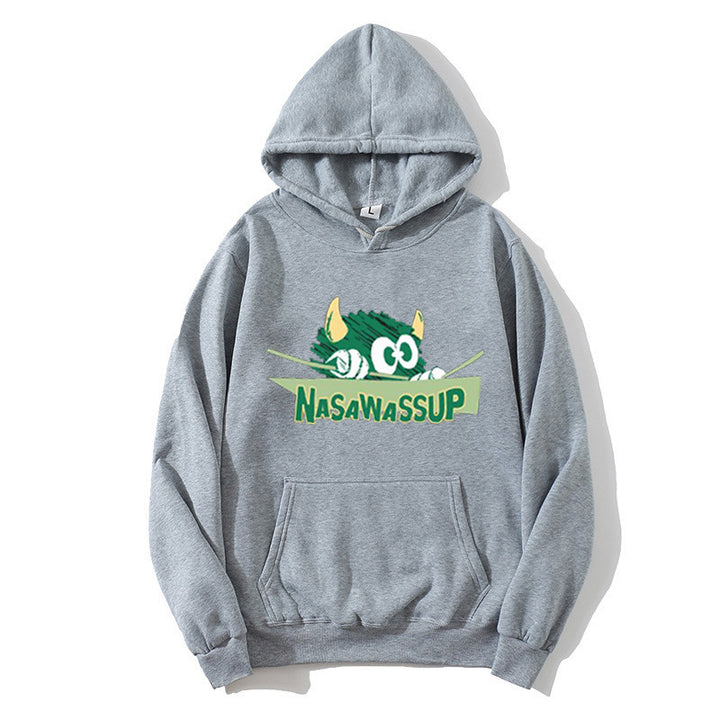 Dame hoodie med legende motiv Skovae