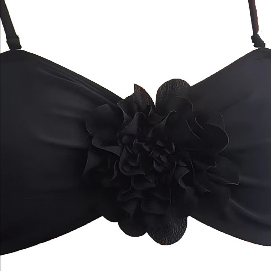 Dame bikini sæt med dekorativt blomsterdesign og høj kvalitetsmateriale Skovae