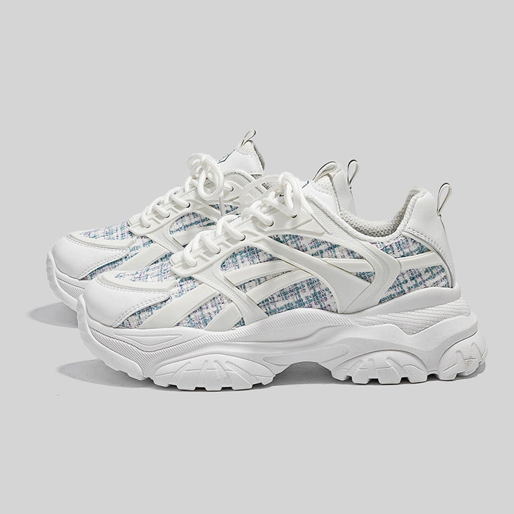 Dame Chunky Sneakers med åndbart mesh-design og stilfuldt design Stilla