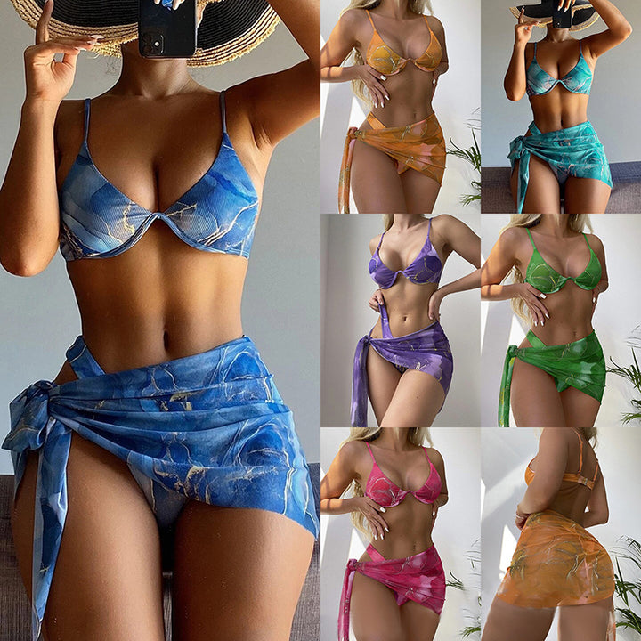 Femme Stilfulde Bikini-sæt med matchende indpakning Stilla