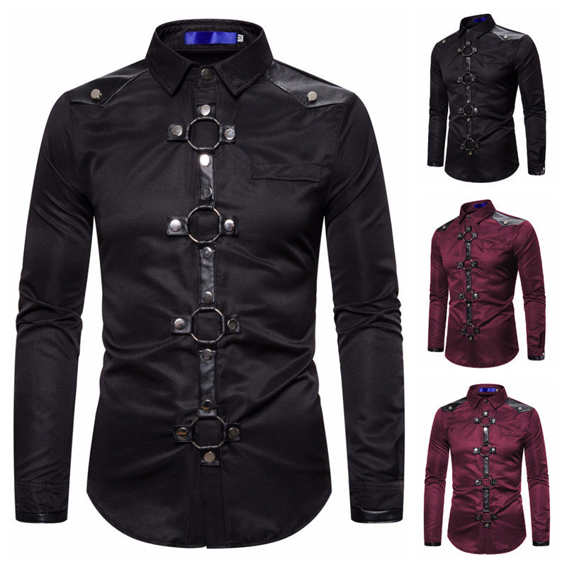 Herrer Edgy Fashion Utility Shirt Stilla
