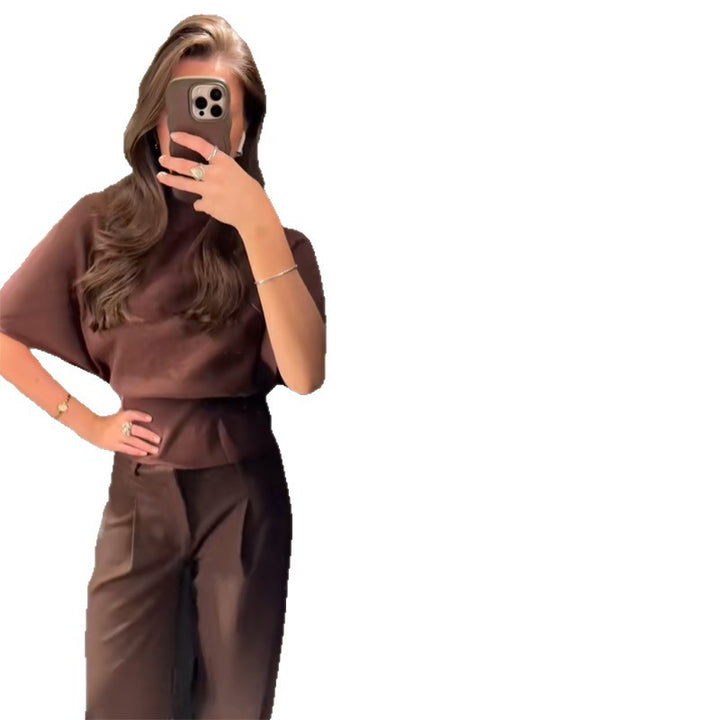 Dame elegant jumpsuit-sæt med raffineret pasform Skovae