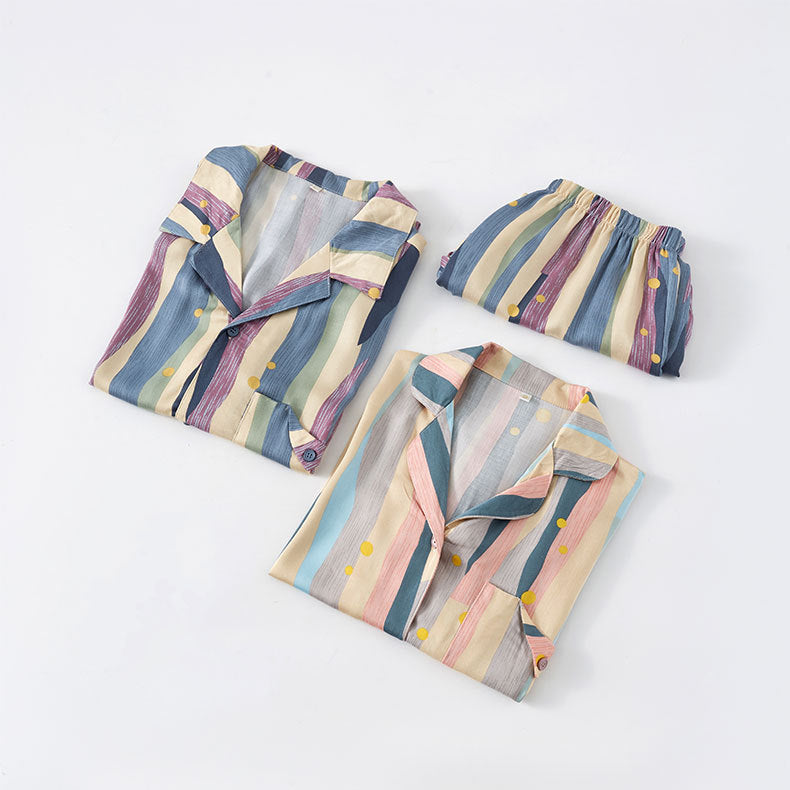 Dame Pyjama-sæt med unikt håndtegnet design og komfortabel pasform Stilla