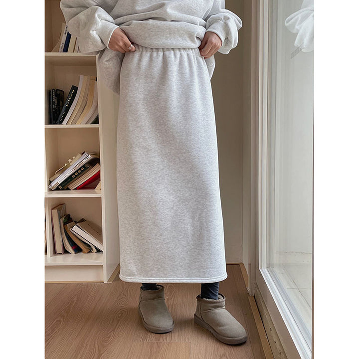 Damer afslappet oversized sweater med dekorativ tekst Stilla
