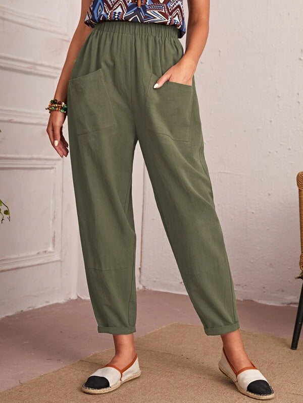 Dame Relaxed Fit Fritidsbukser Stilla
