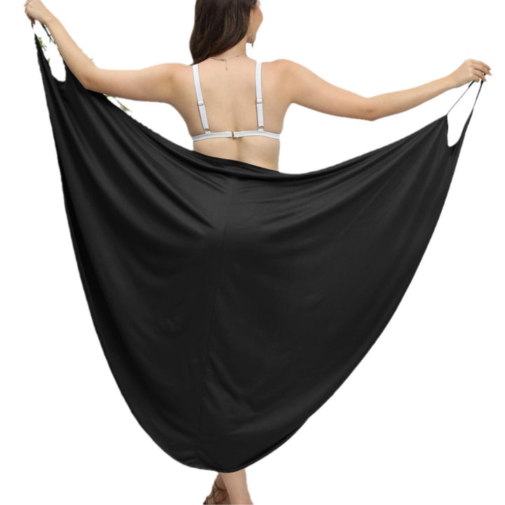 Dame Strandkjole med elegant asymmetrisk snit Stilla